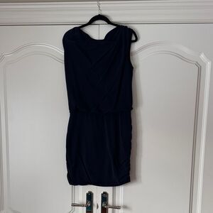 Theory Elegant navy Sleeveless Dress